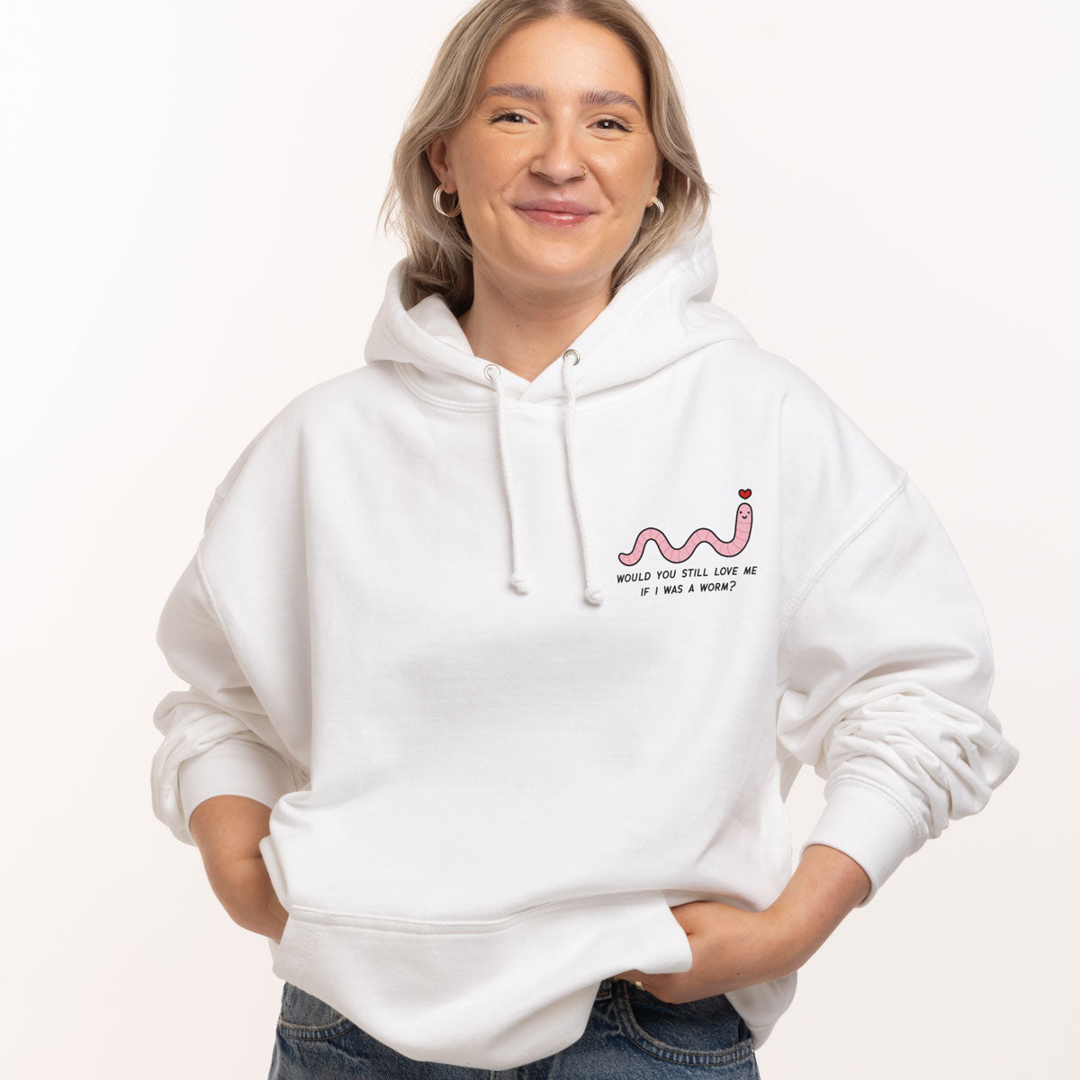 Love Me Worm Hoodie (Unisex)