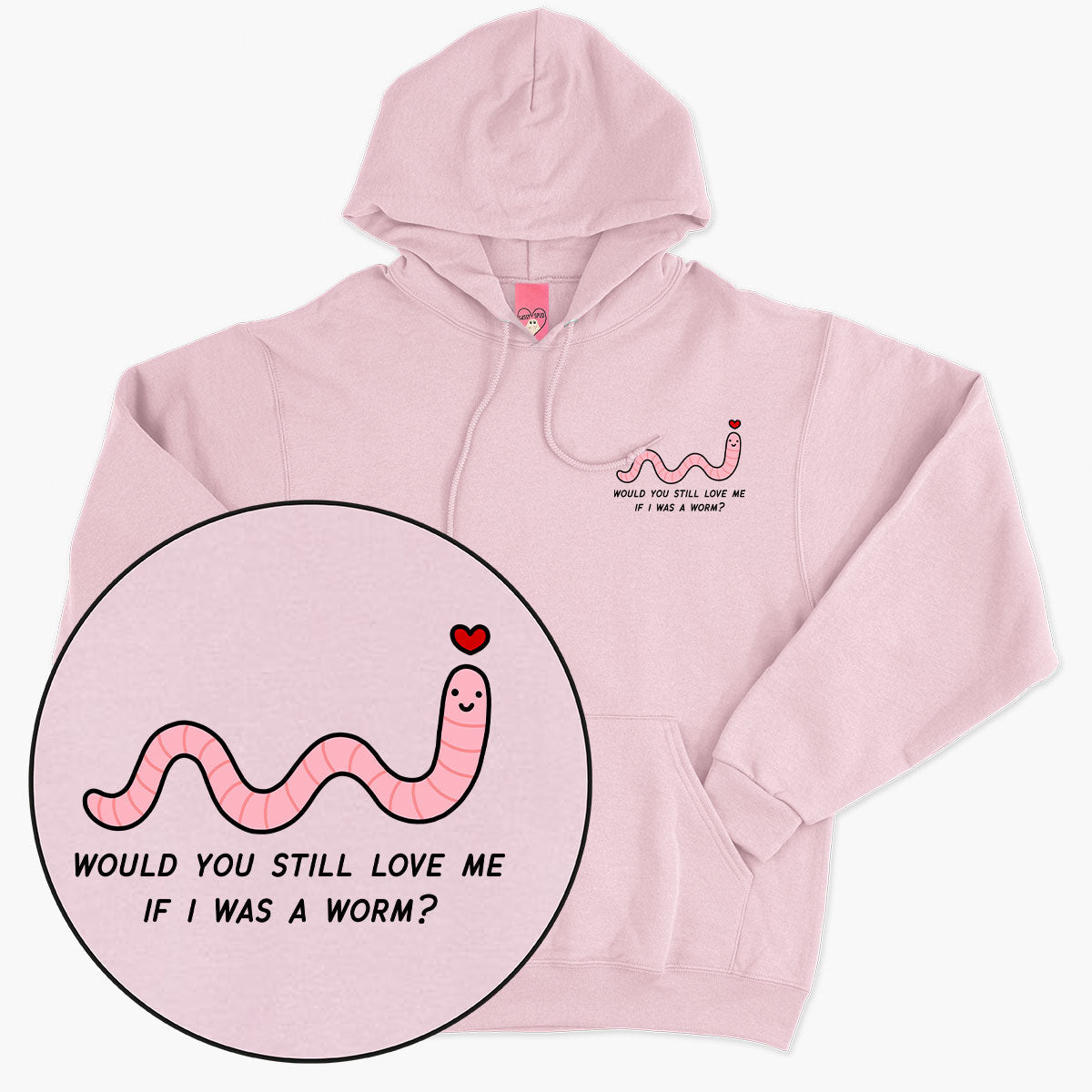 Love Me Worm Hoodie (Unisex)