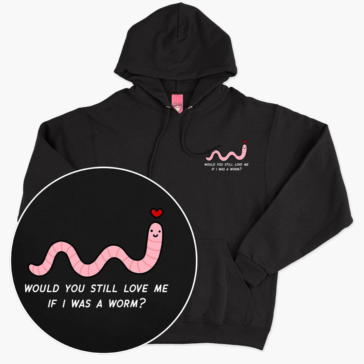 Love Me Worm Hoodie (Unisex)