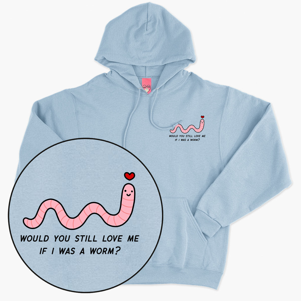 Love Me Worm Hoodie (Unisex)
