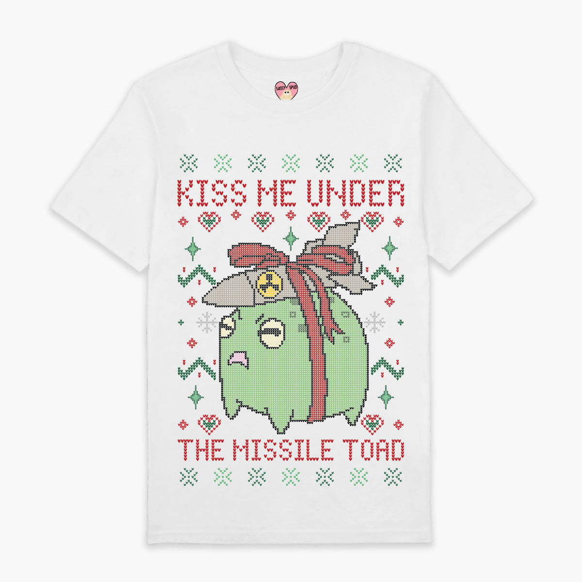 Missile Toad Christmas T-Shirt (Unisex)