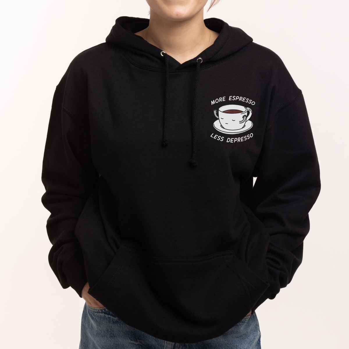 More Espresso Less Depresso Hoodie (Unisex)