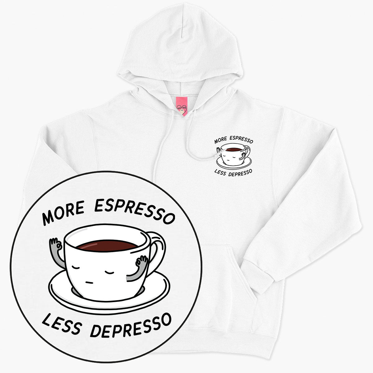 More Espresso Less Depresso Hoodie (Unisex)