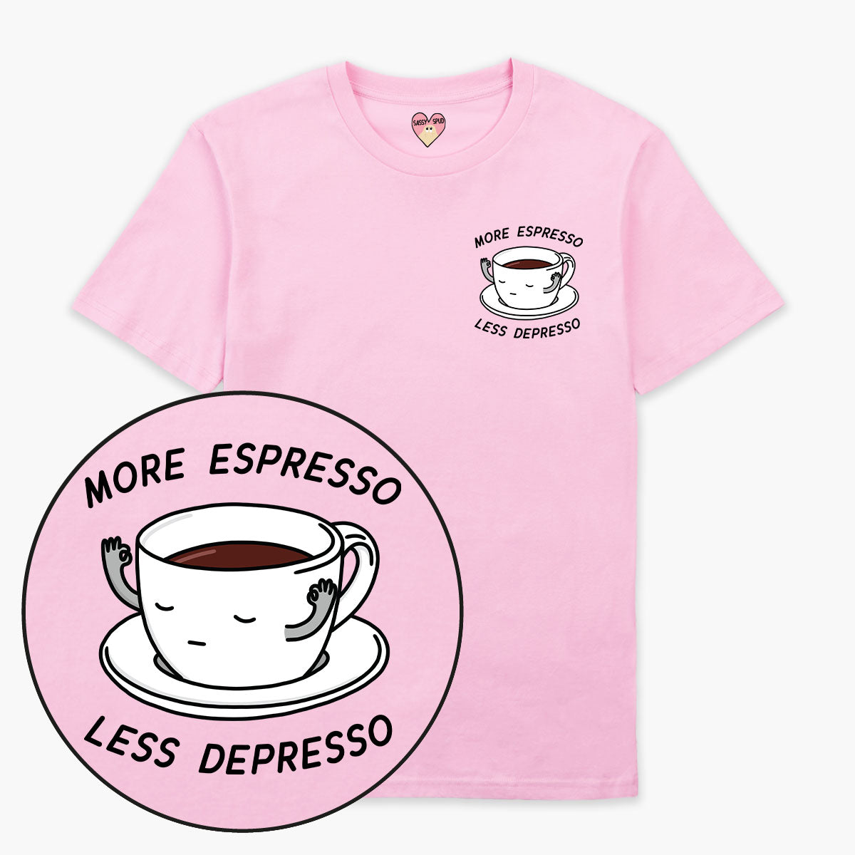 More Espresso Less Depresso T-Shirt (Unisex)