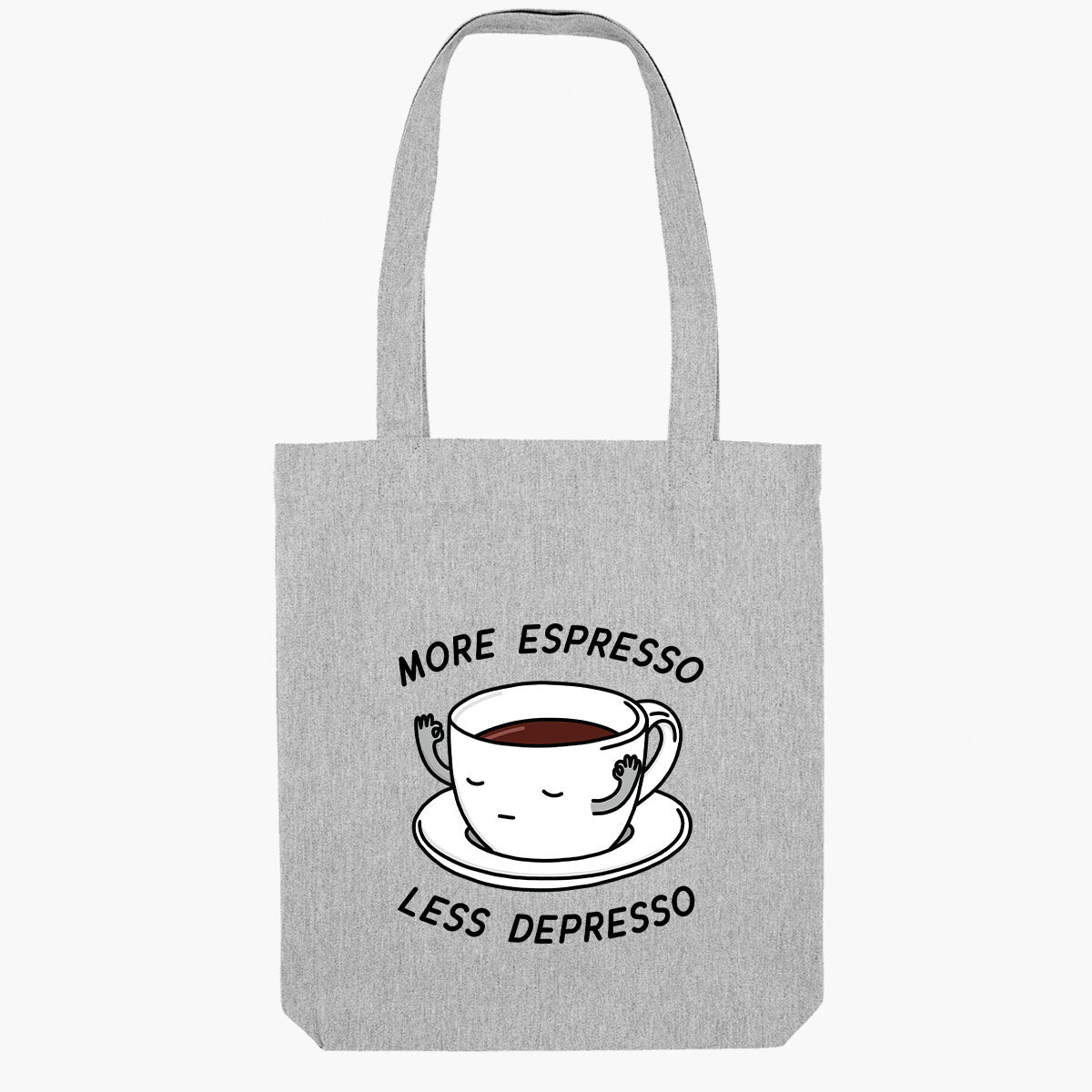 More Espresso Less Depresso Tote Bag
