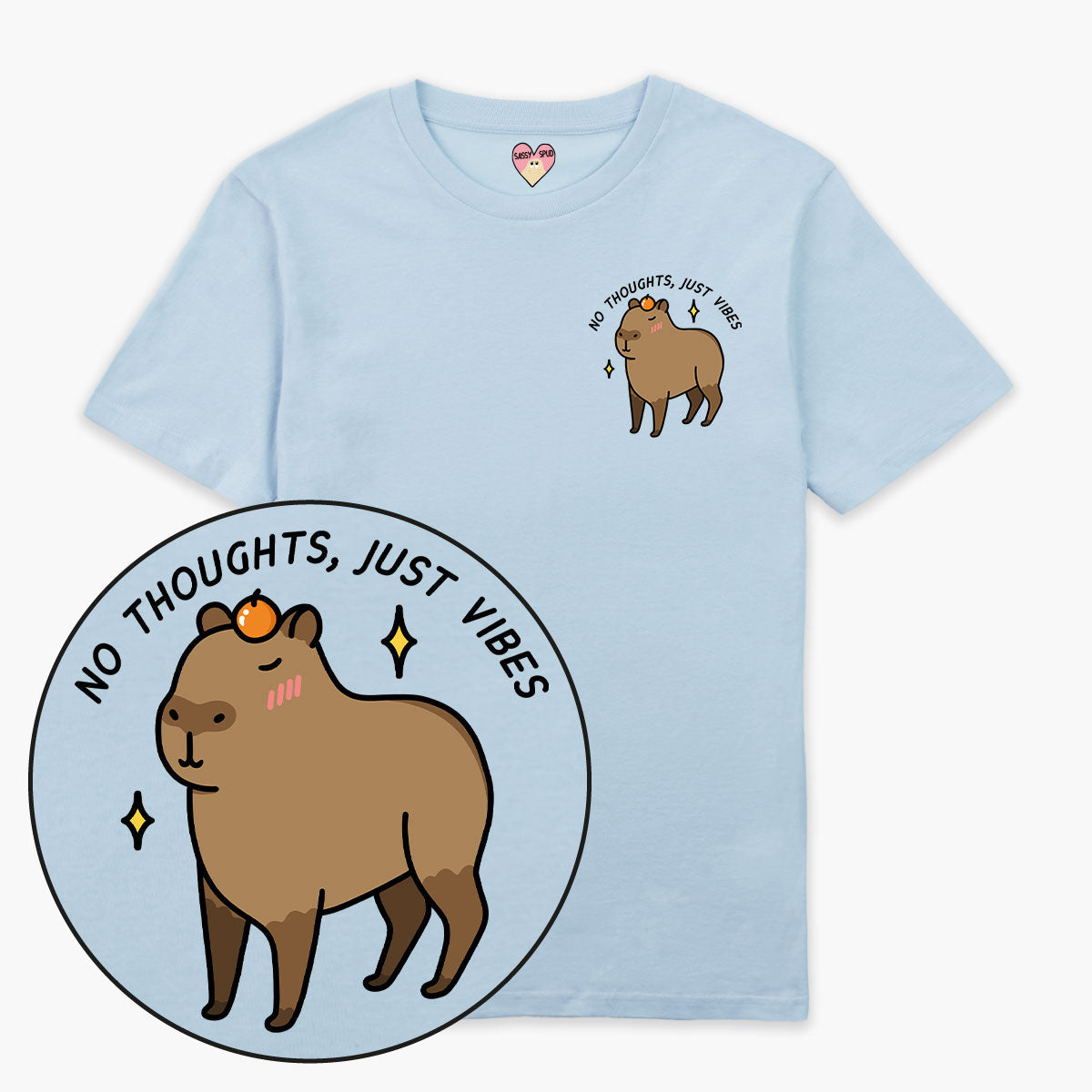 No Thoughts Just Vibes T-Shirt (Unisex)