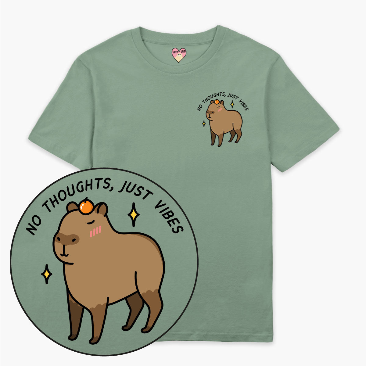 No Thoughts Just Vibes T-Shirt (Unisex)