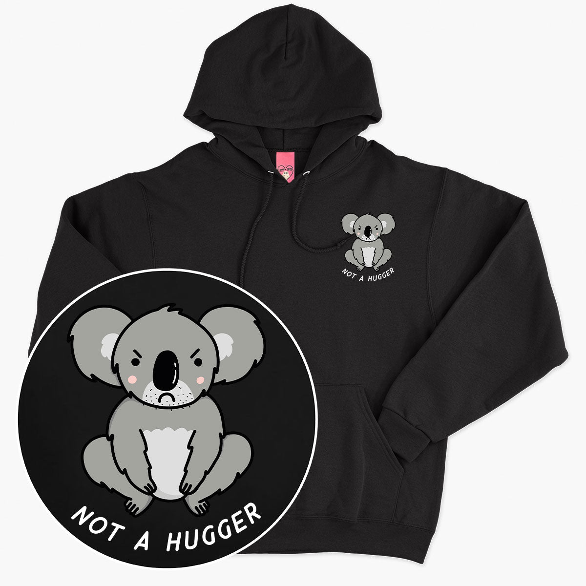 Not A Hugger Hoodie (Unisex)