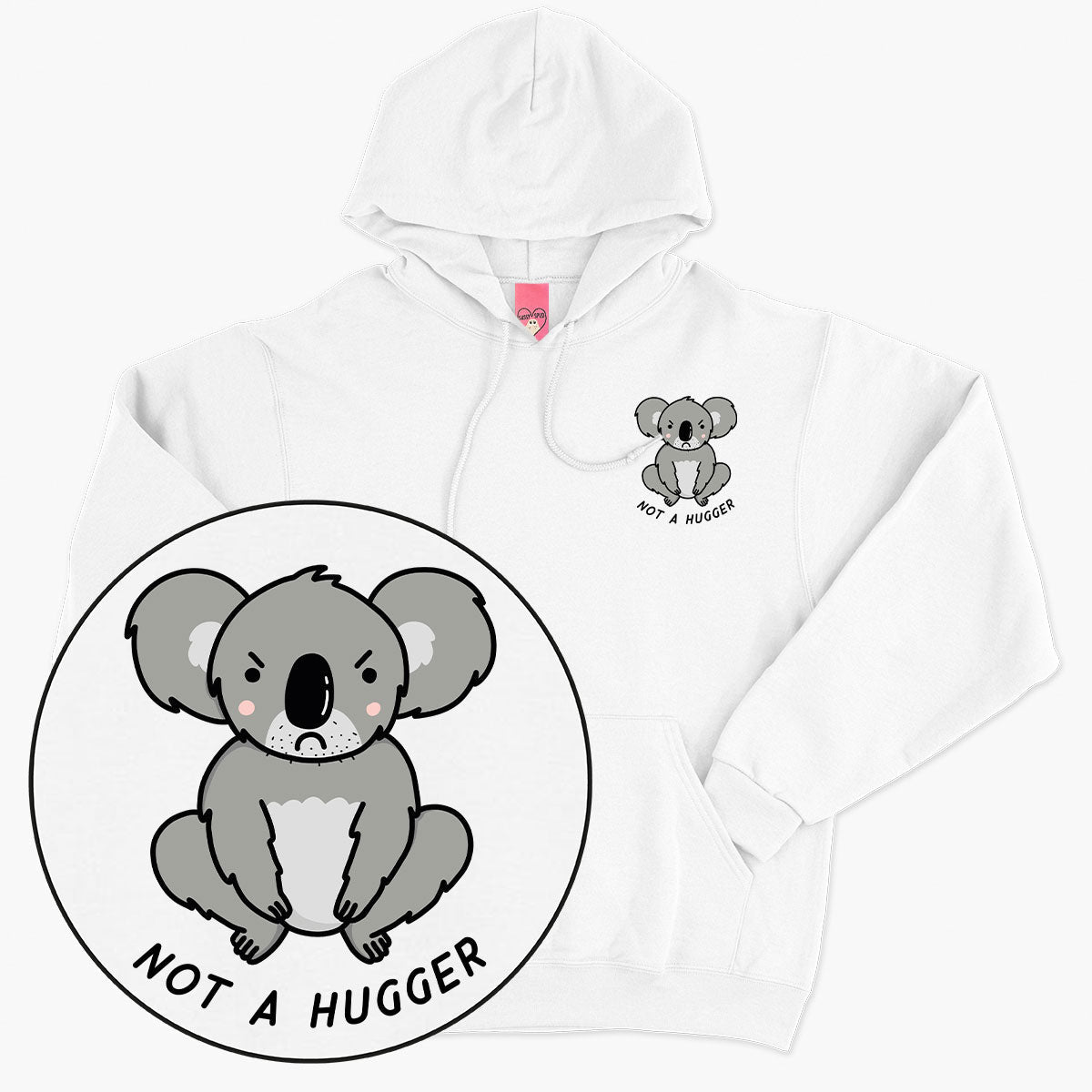 Not A Hugger Hoodie (Unisex)