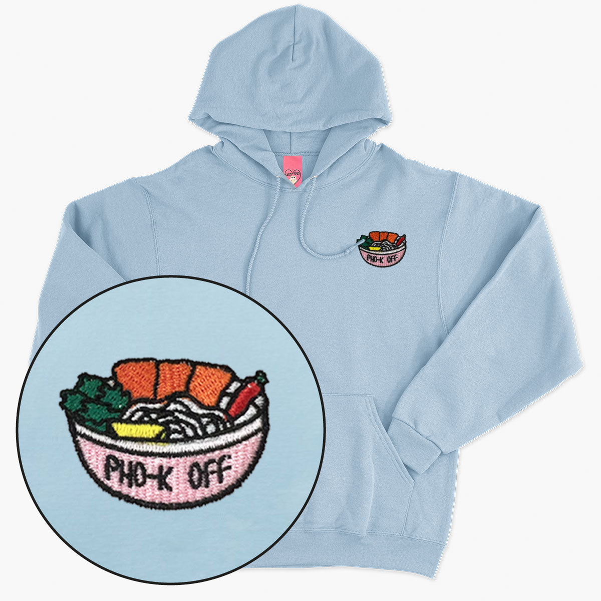 Pho-k Off Embroidered Hoodie (Unisex)