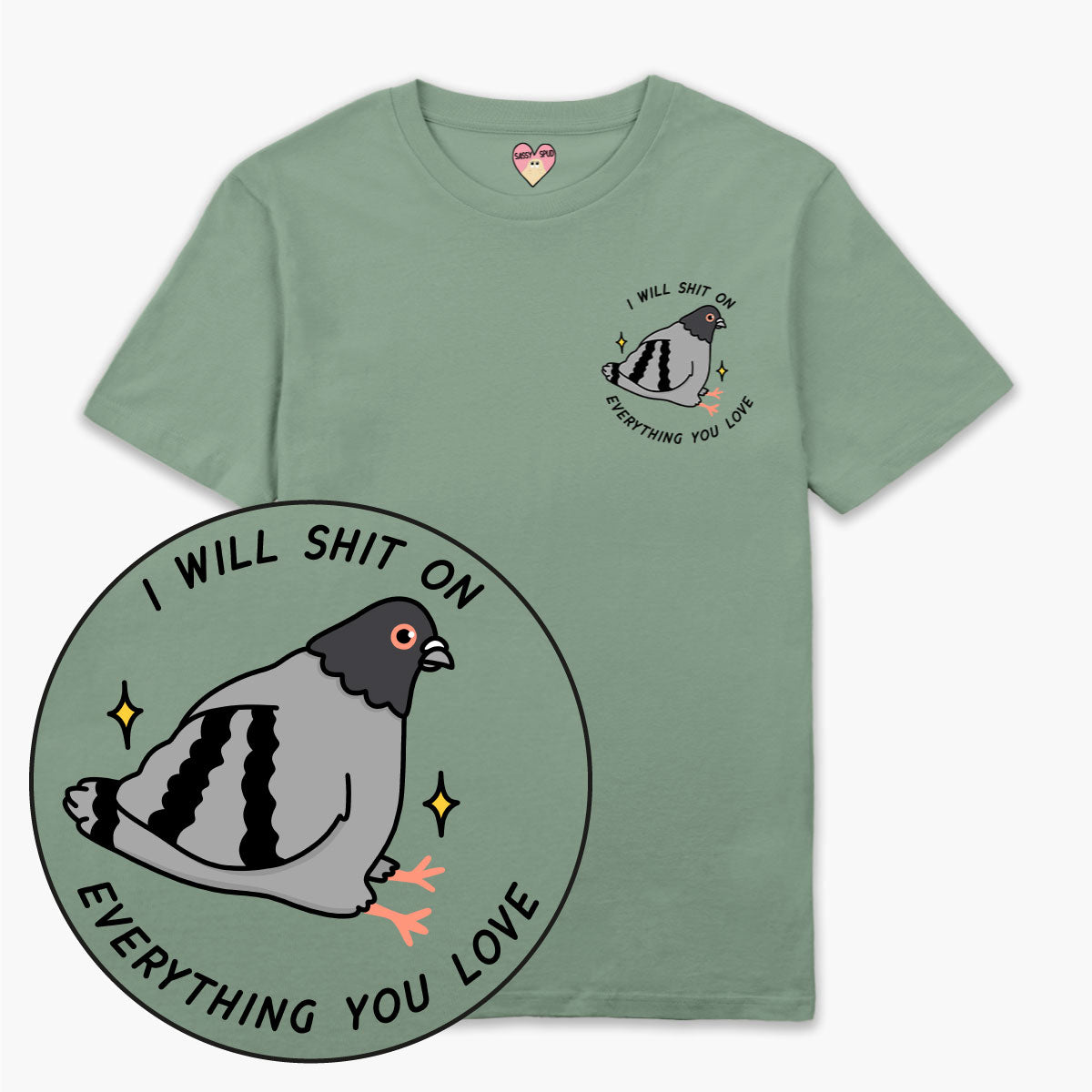 Pigeon Poo T-Shirt (Unisex)