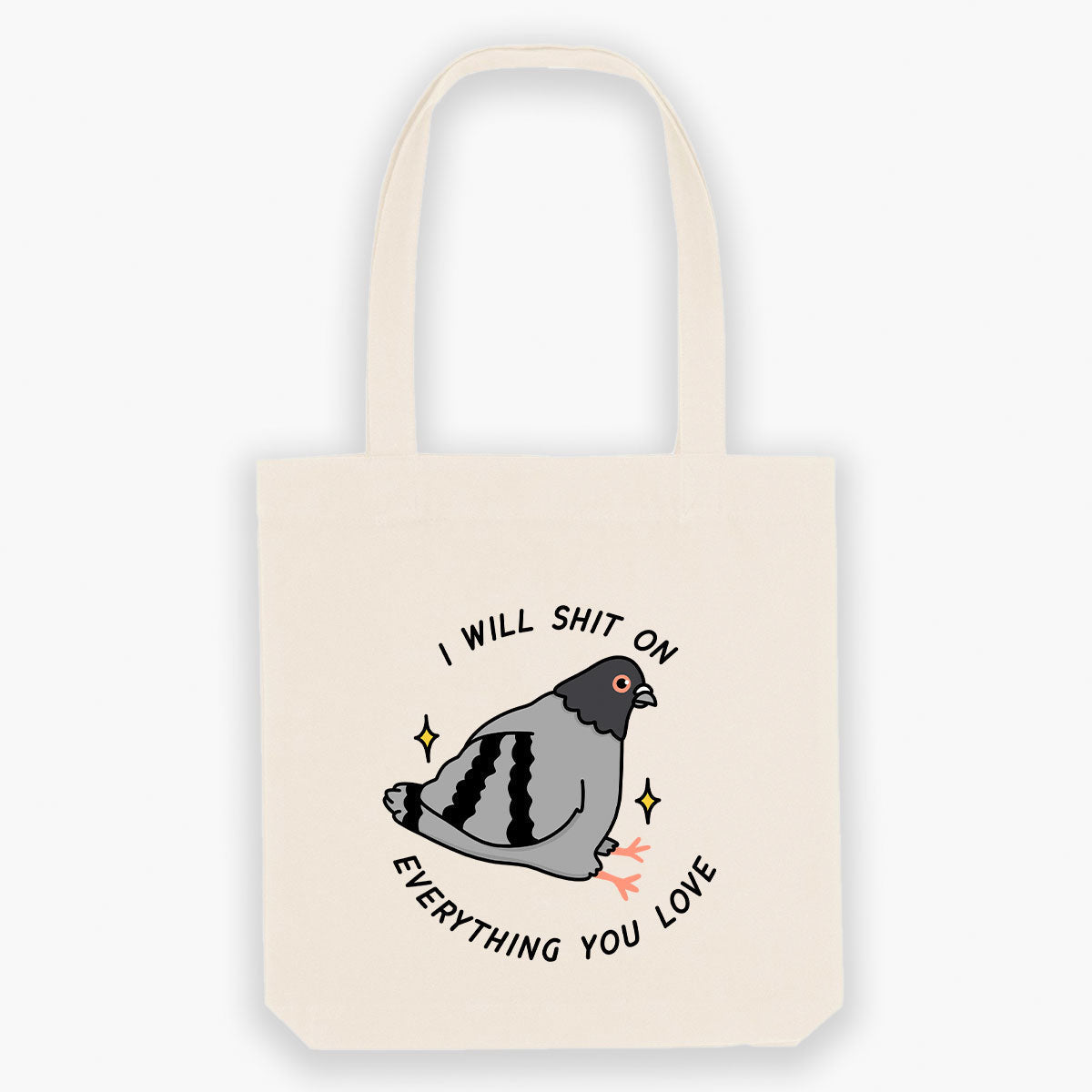 Pigeon Poo Tote Bag