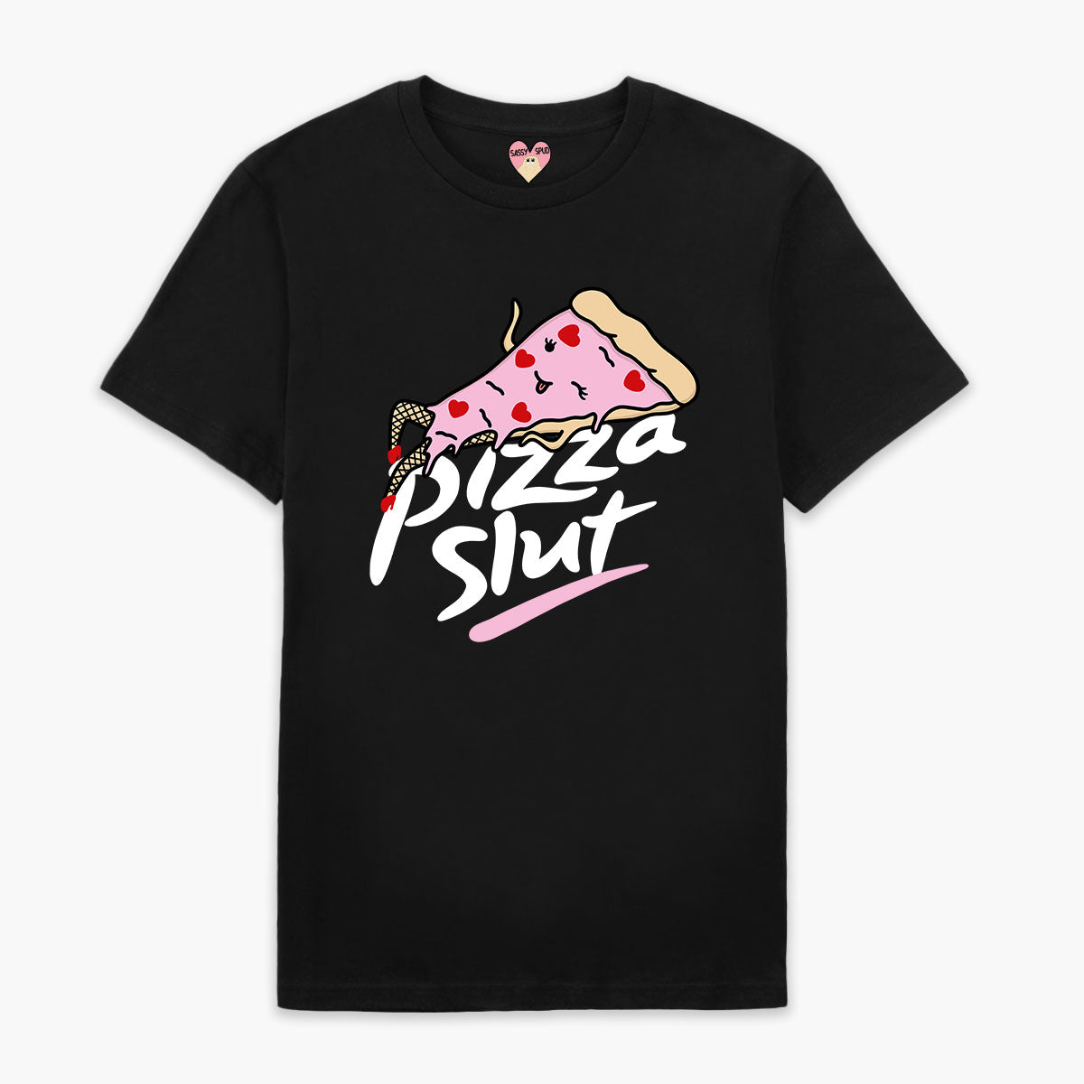 Pizza Slut Full Print T-Shirt (Unisex)