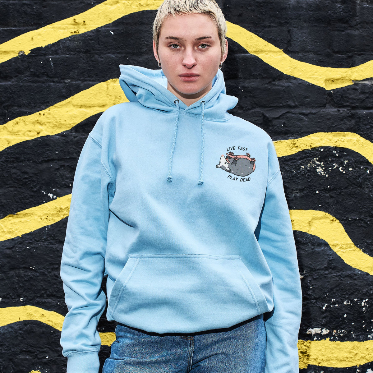 Play Dead Possum Hoodie (Unisex)