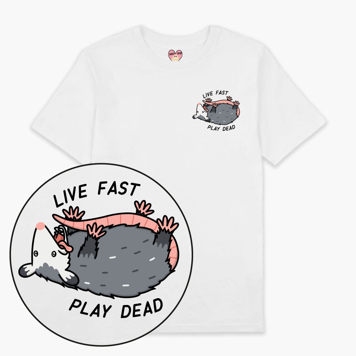 Play Dead Possum T-Shirt (Unisex)