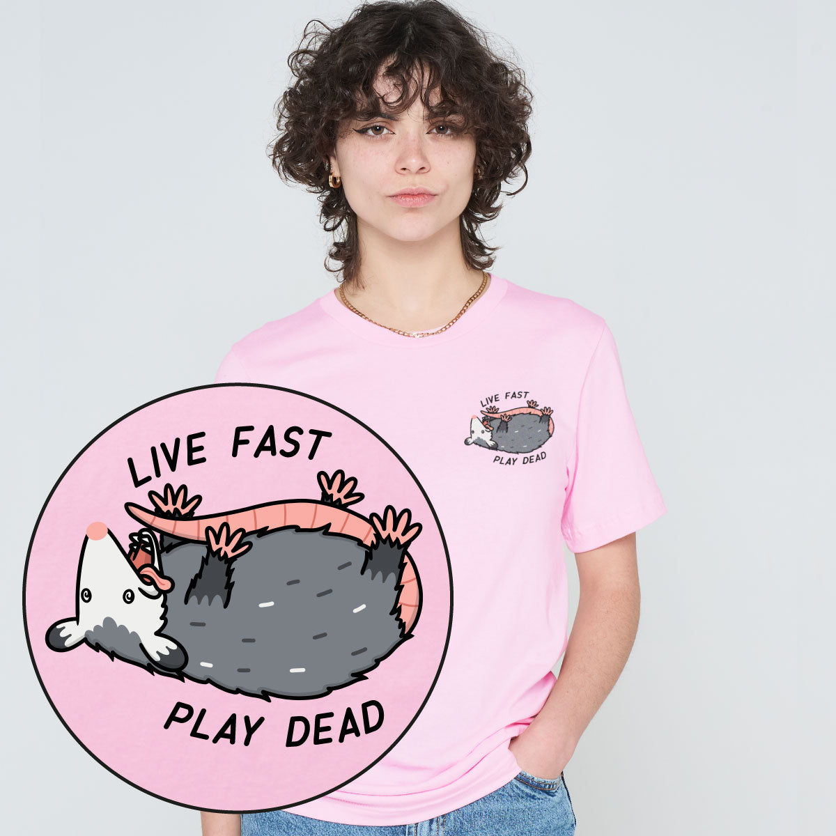 Play Dead Possum T-Shirt (Unisex)
