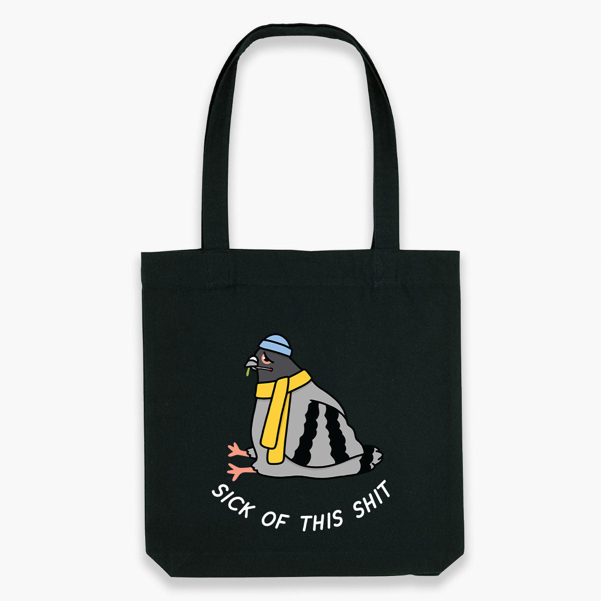Poorly Pigeon Tote Bag