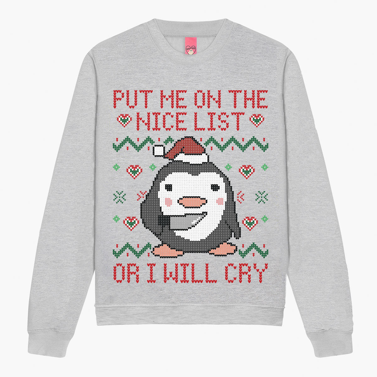 Put Me On The Nice List Christmas Jumper (Unisex)