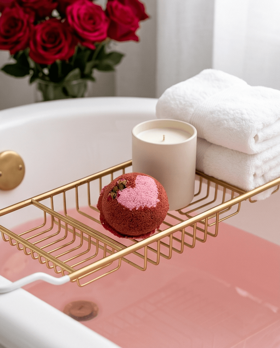 Raspberry Rose Romance - Bath Bomb
