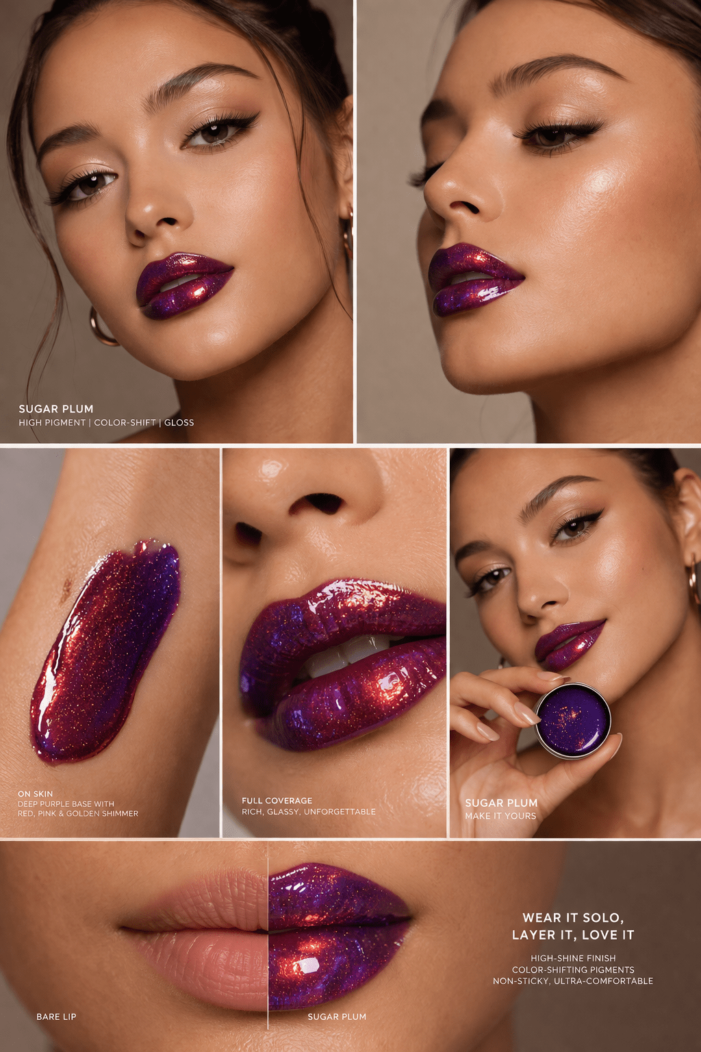 Golden Rose Glam Gloss: Elevate Your Lipgame