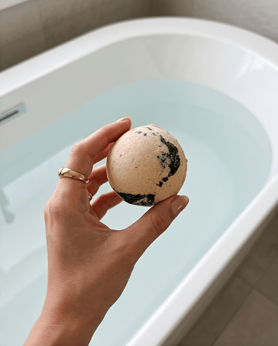 Spiked Vanilla Bath Bomb