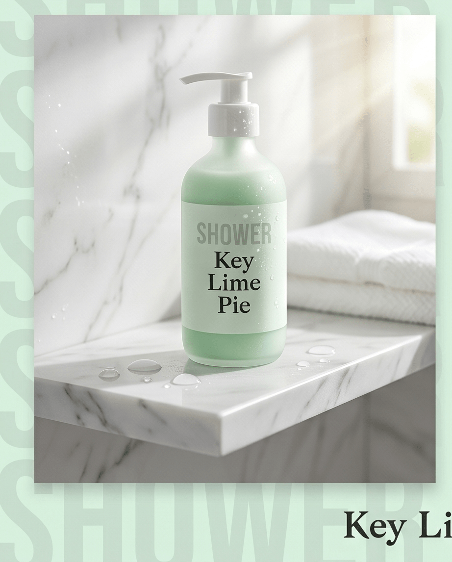 Key Lime Pie Shower Cream