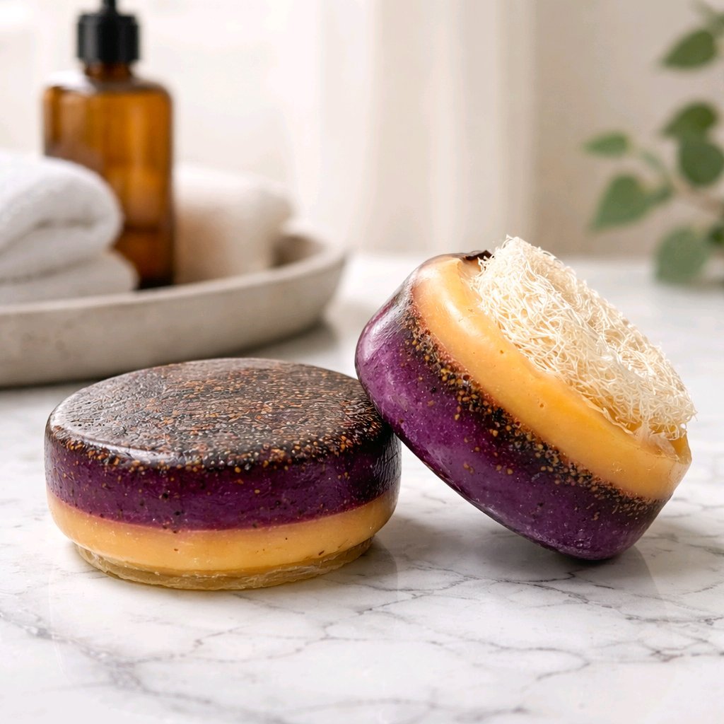 Scrub Me Tender - Strawberry Ice-cream exfoliating soap 🍓