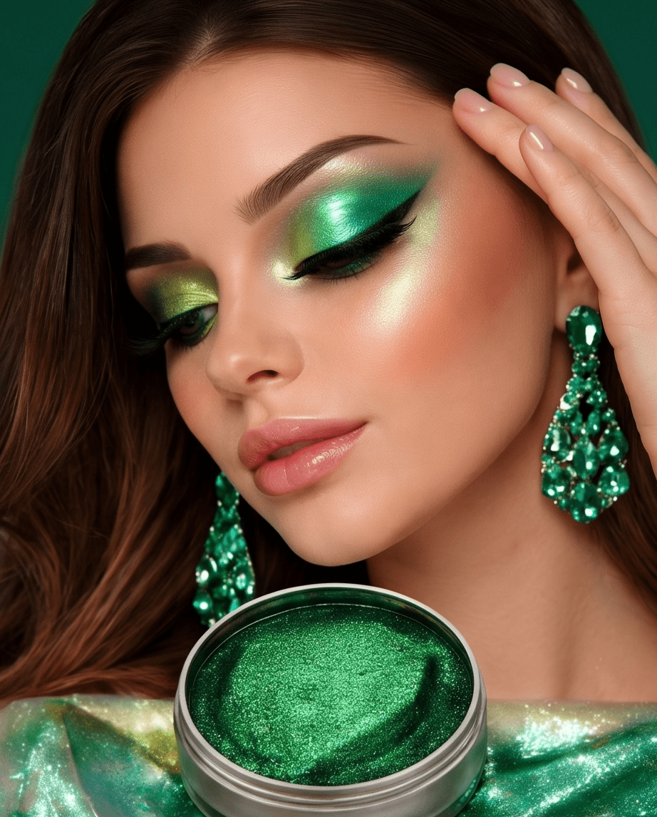Green Mermaid Siren Shadow