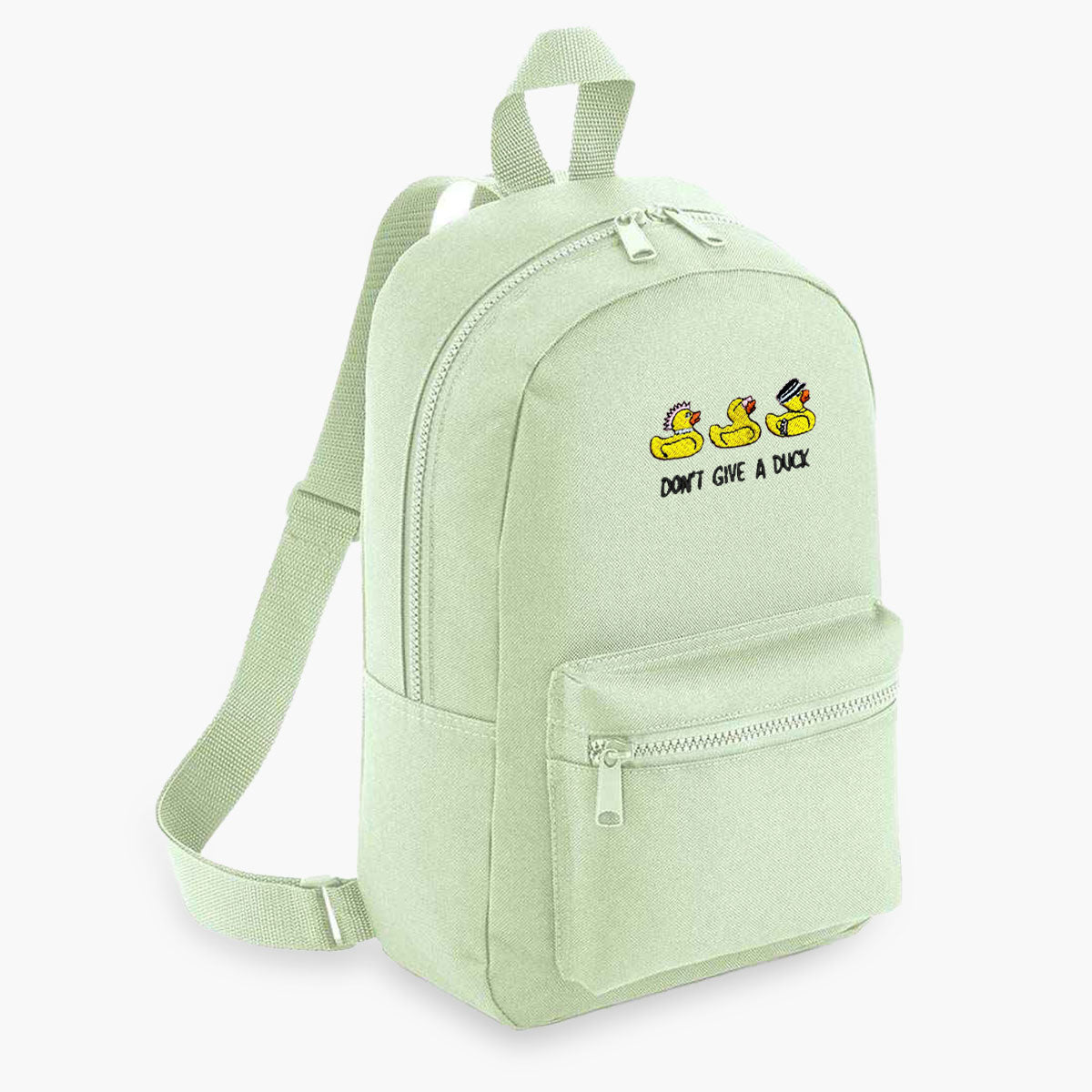 Rubber Ducks Embroidered Mini Backpack