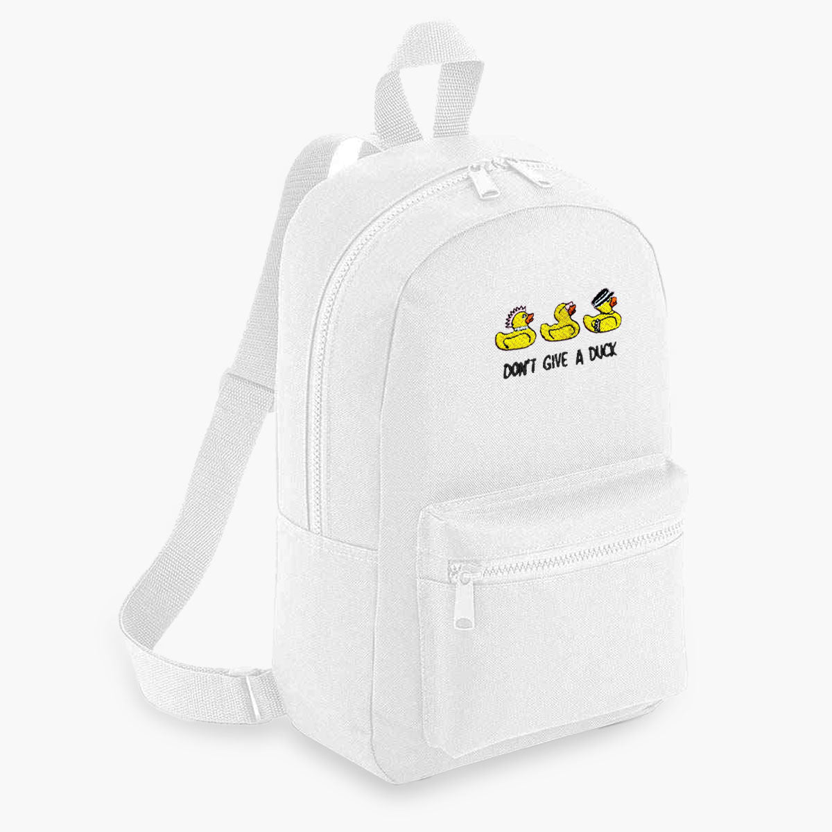 Rubber Ducks Embroidered Mini Backpack