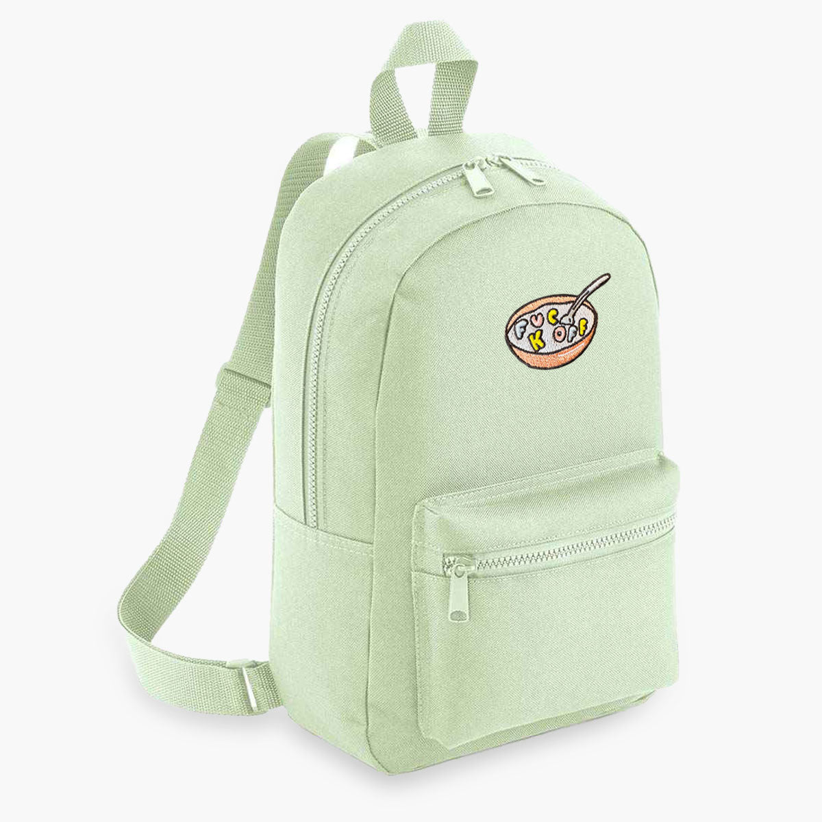 Rude Cereal Embroidered Mini Backpack