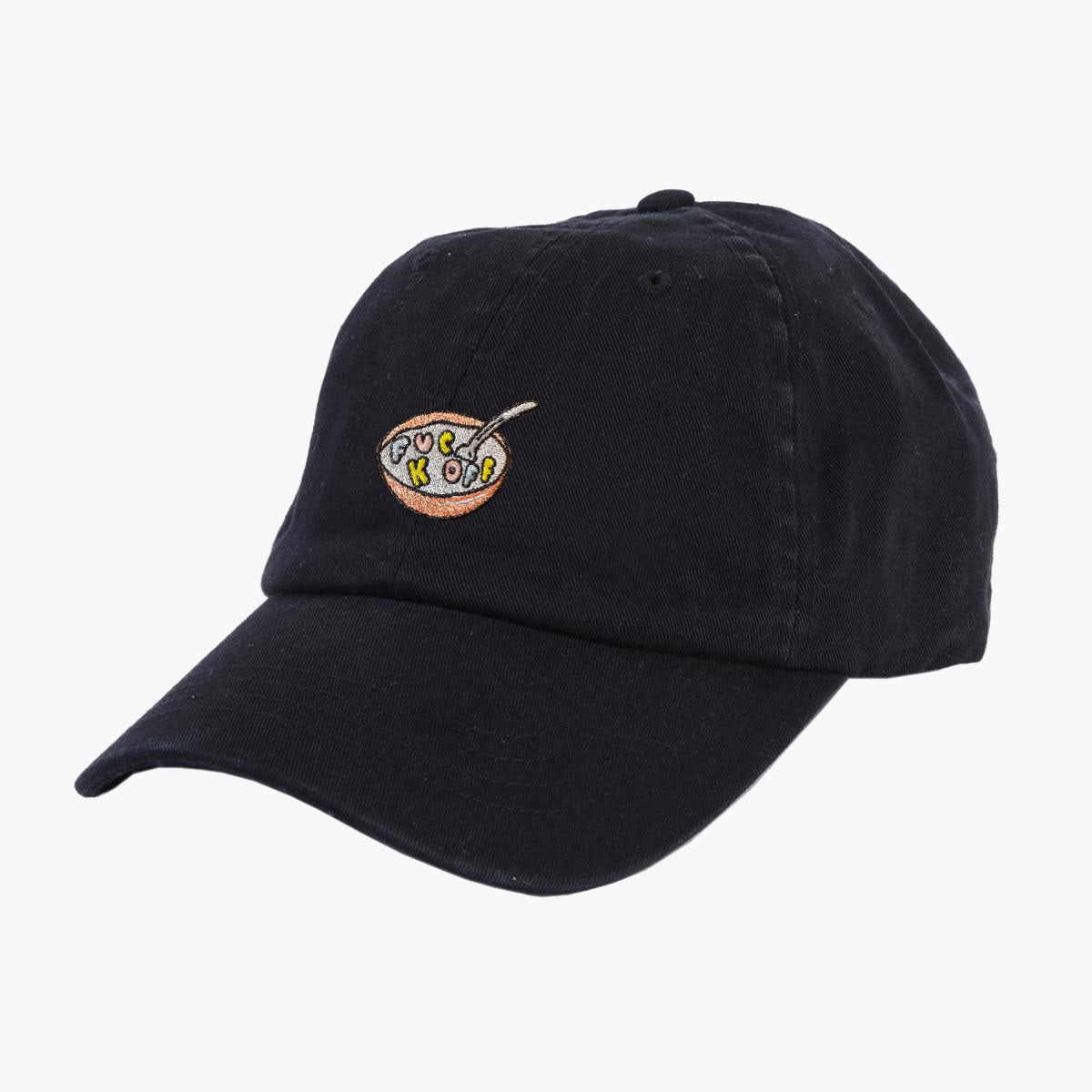Rude Cereal Embroidered Mom Cap