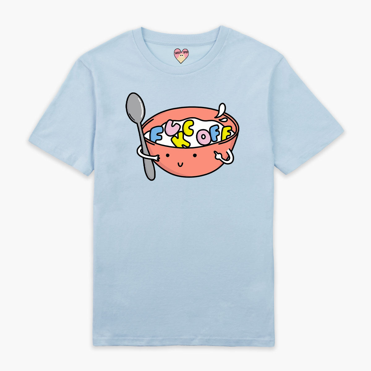 Rude Cereal Full Print T-Shirt (Unisex)