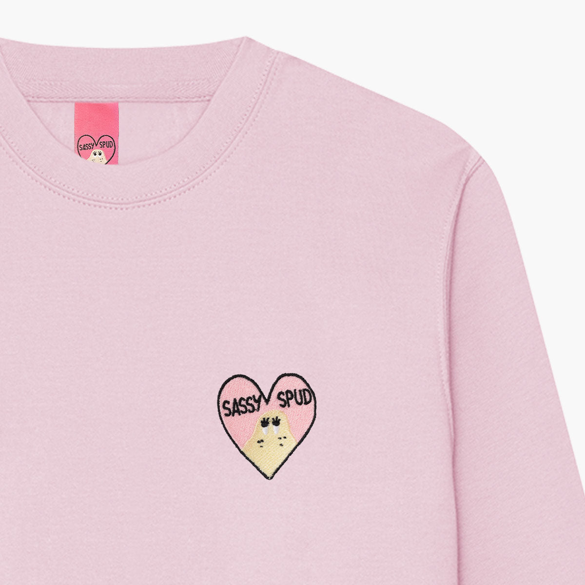 Sassy Spud Embroidered Sweatshirt (Unisex)
