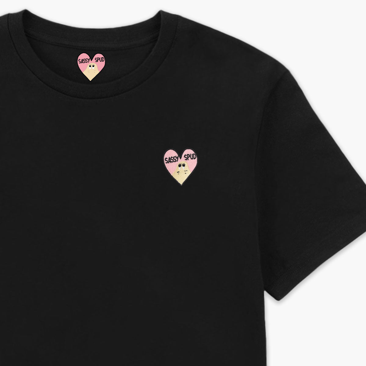Sassy Spud Embroidered T-Shirt (Unisex)