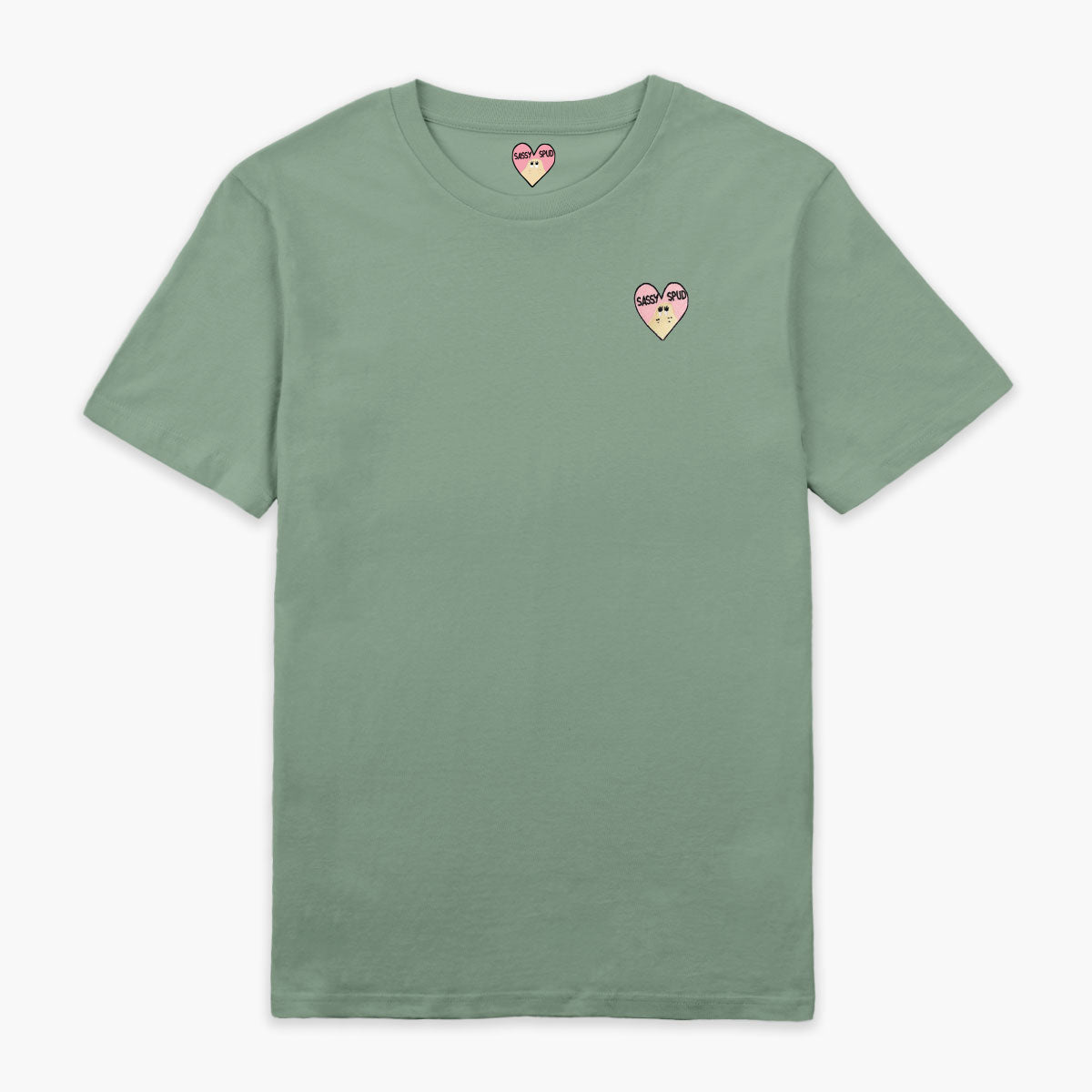 Sassy Spud Embroidered T-Shirt (Unisex)