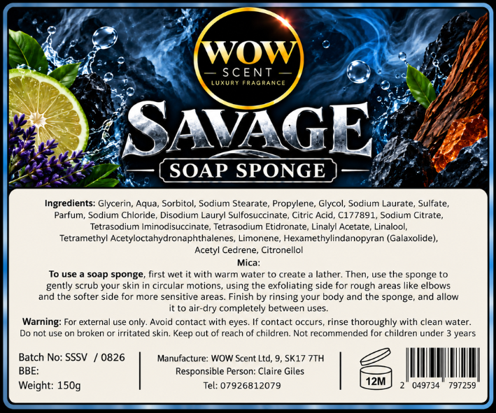 Exfoliating Soap Sponge - Mixed set 1