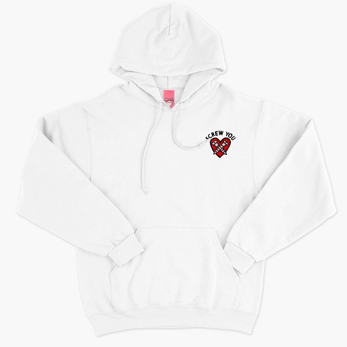 Screw You Embroidered Hoodie (Unisex)