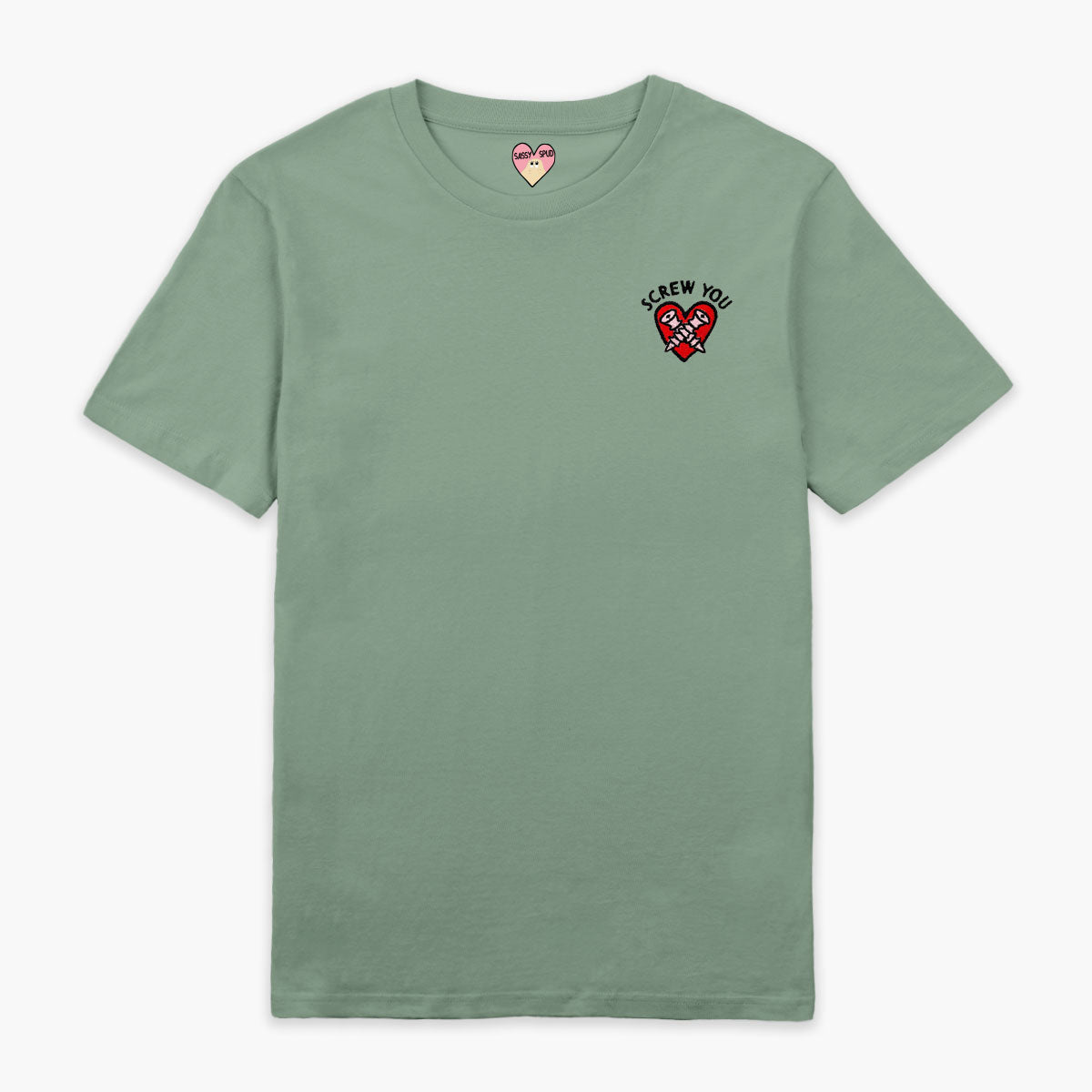 Screw You Embroidered T-Shirt (Unisex)