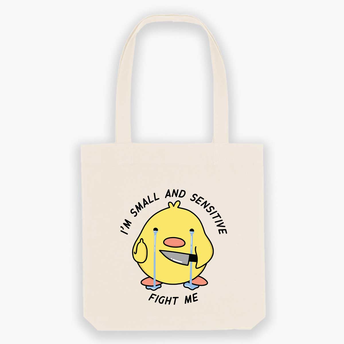 Small And Sensitive Tote Bag