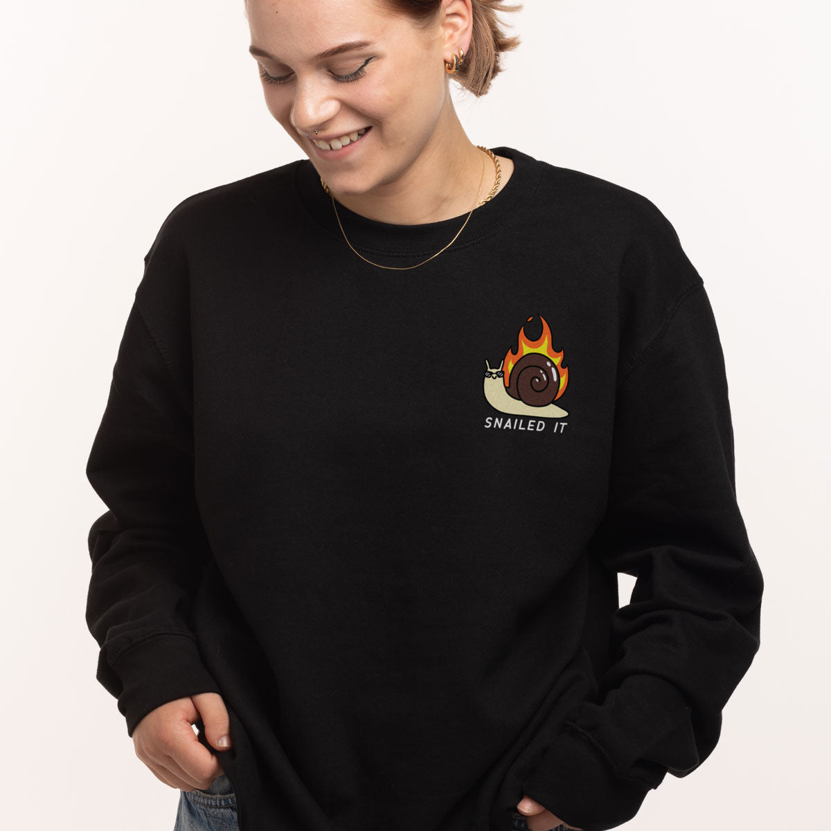 Snailed It Sweatshirt (Unisex)