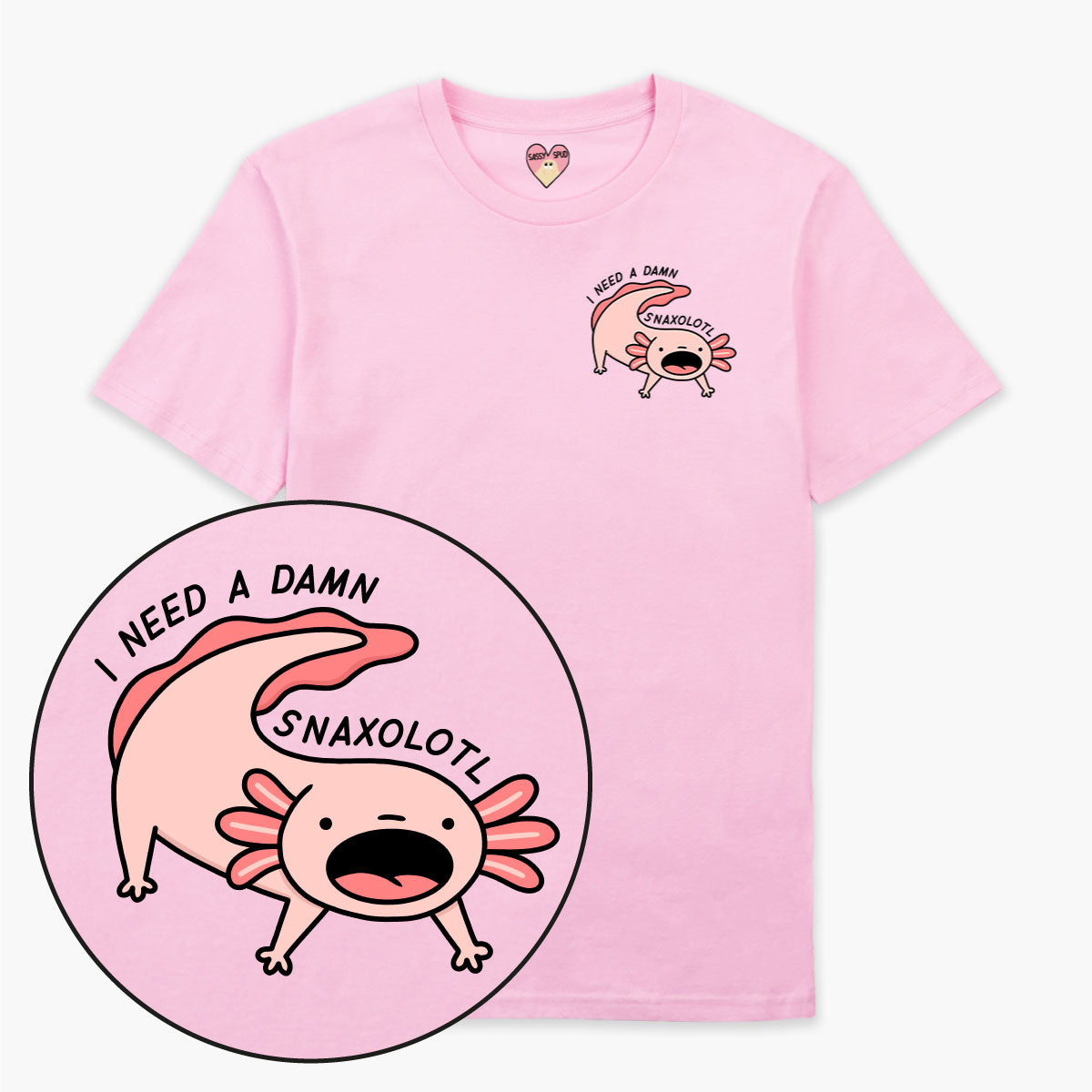 Snaxolotl T-Shirt (Unisex)