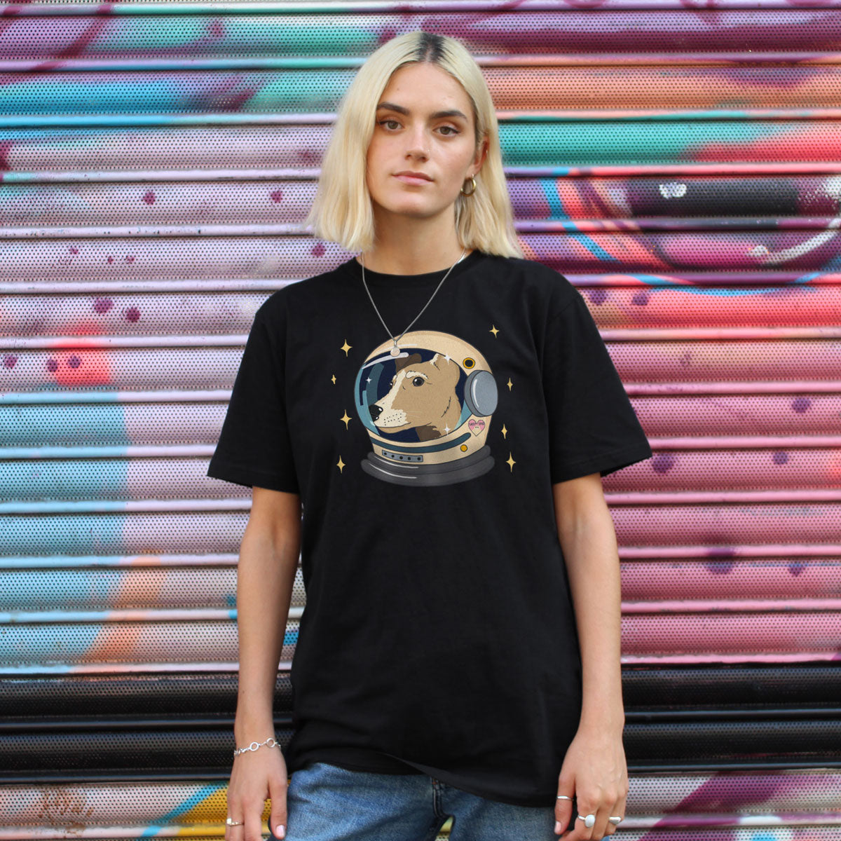 Space Dog T-Shirt (Unisex)