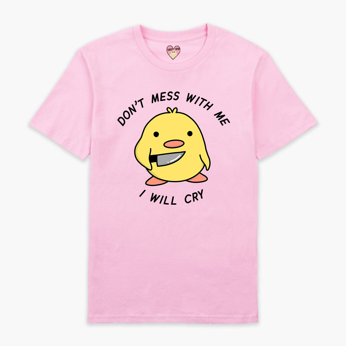 Stabby Chick Full Print T-Shirt (Unisex)