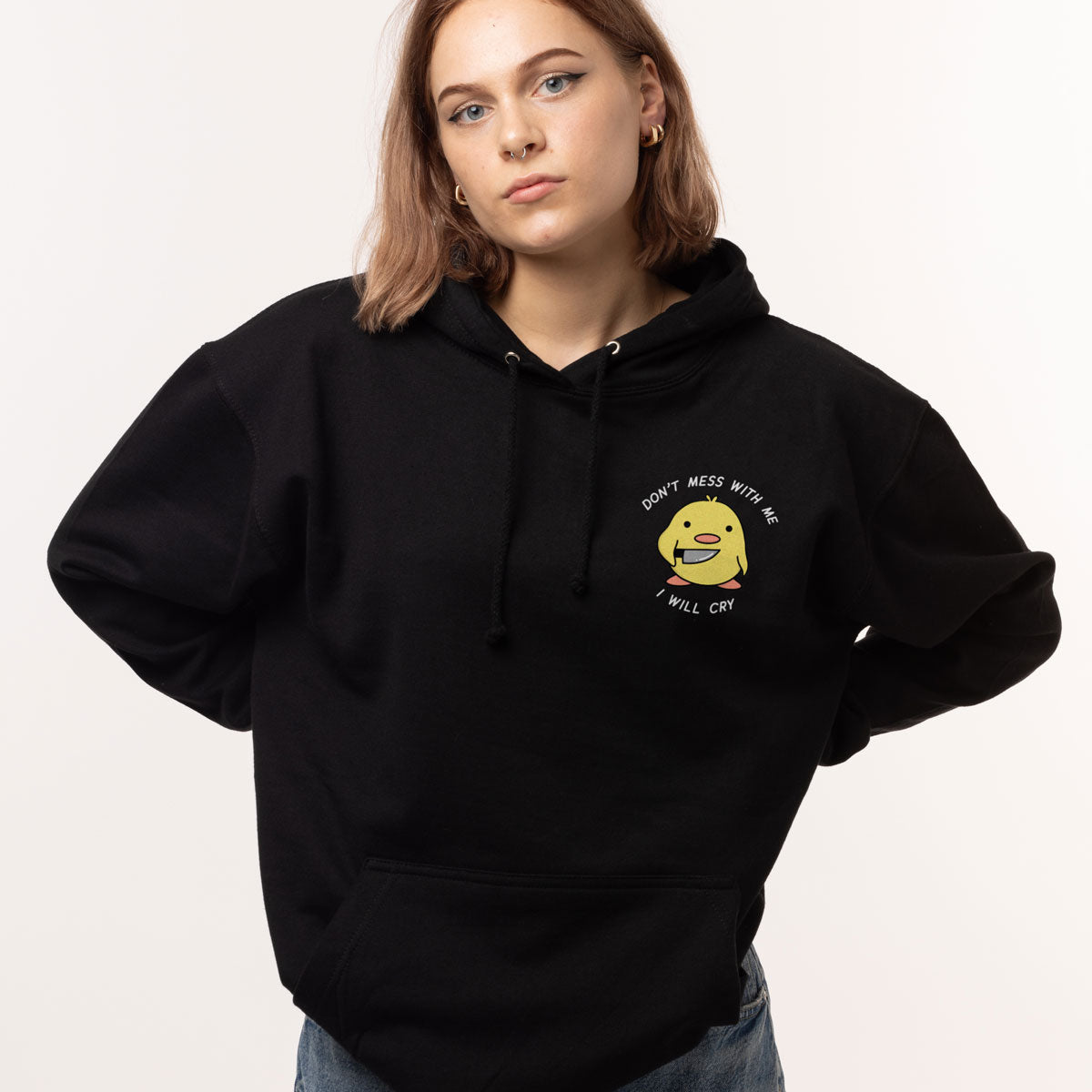 Stabby Chick Hoodie (Unisex)