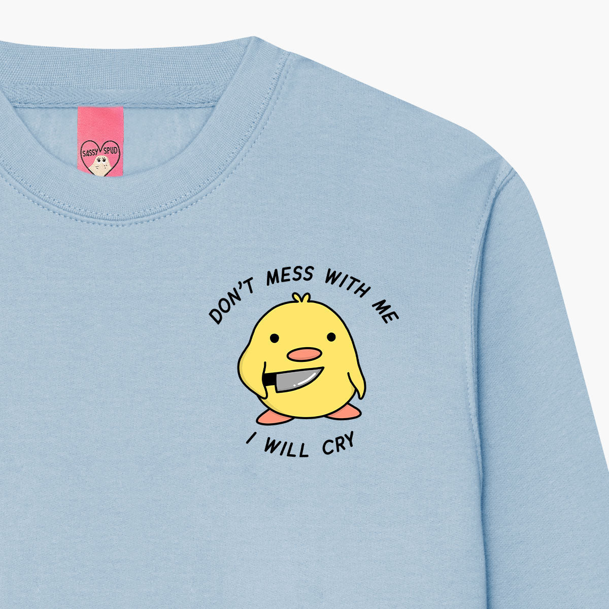 Stabby Chick Sweatshirt (Unisex)