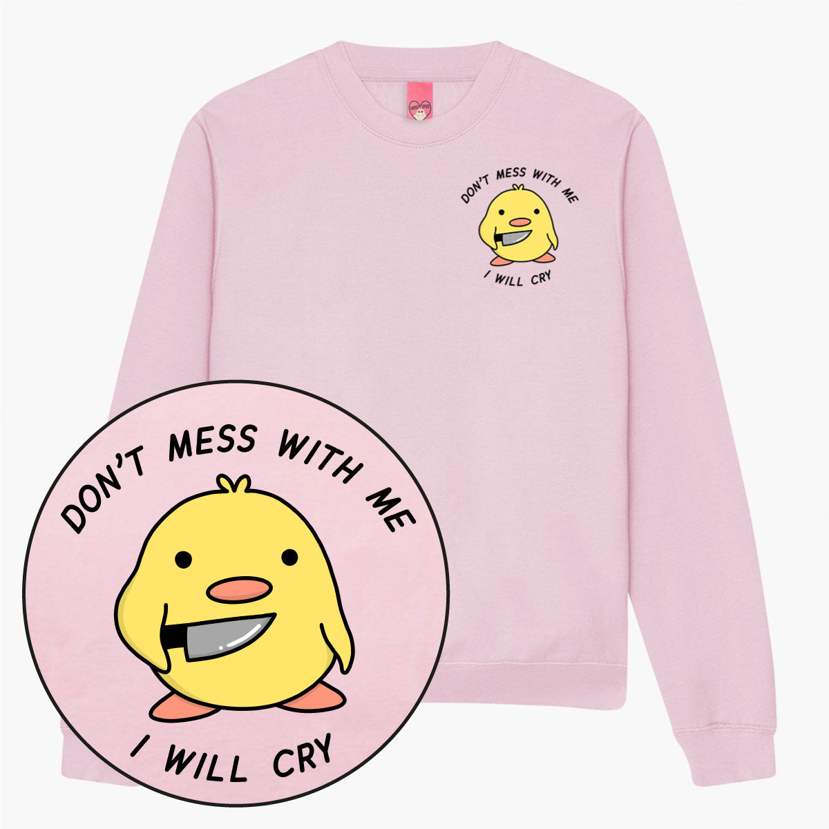 Stabby Chick Sweatshirt (Unisex)