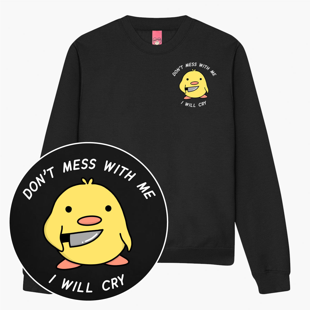 Stabby Chick Sweatshirt (Unisex)