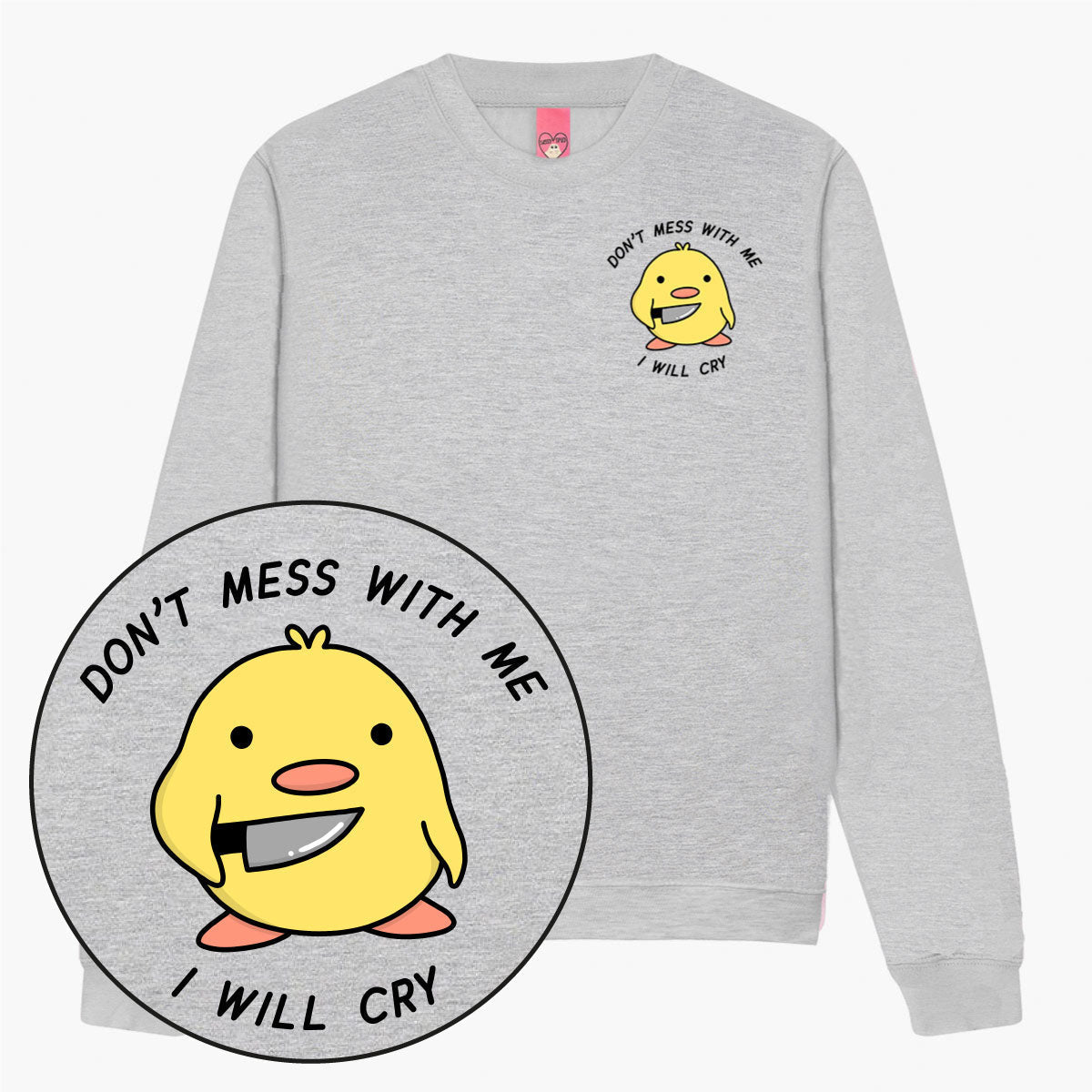 Stabby Chick Sweatshirt (Unisex)