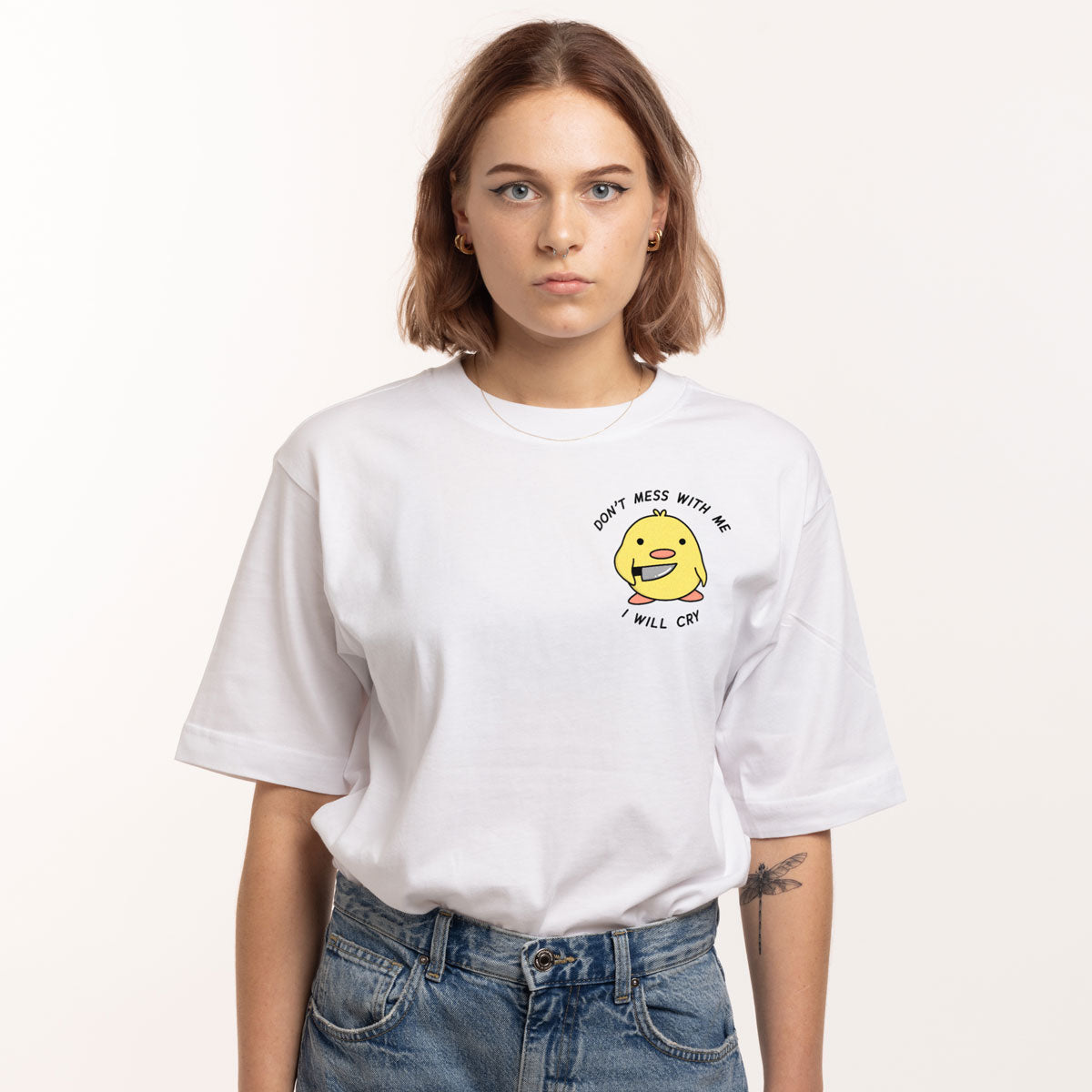 Stabby Chick T-Shirt (Unisex)